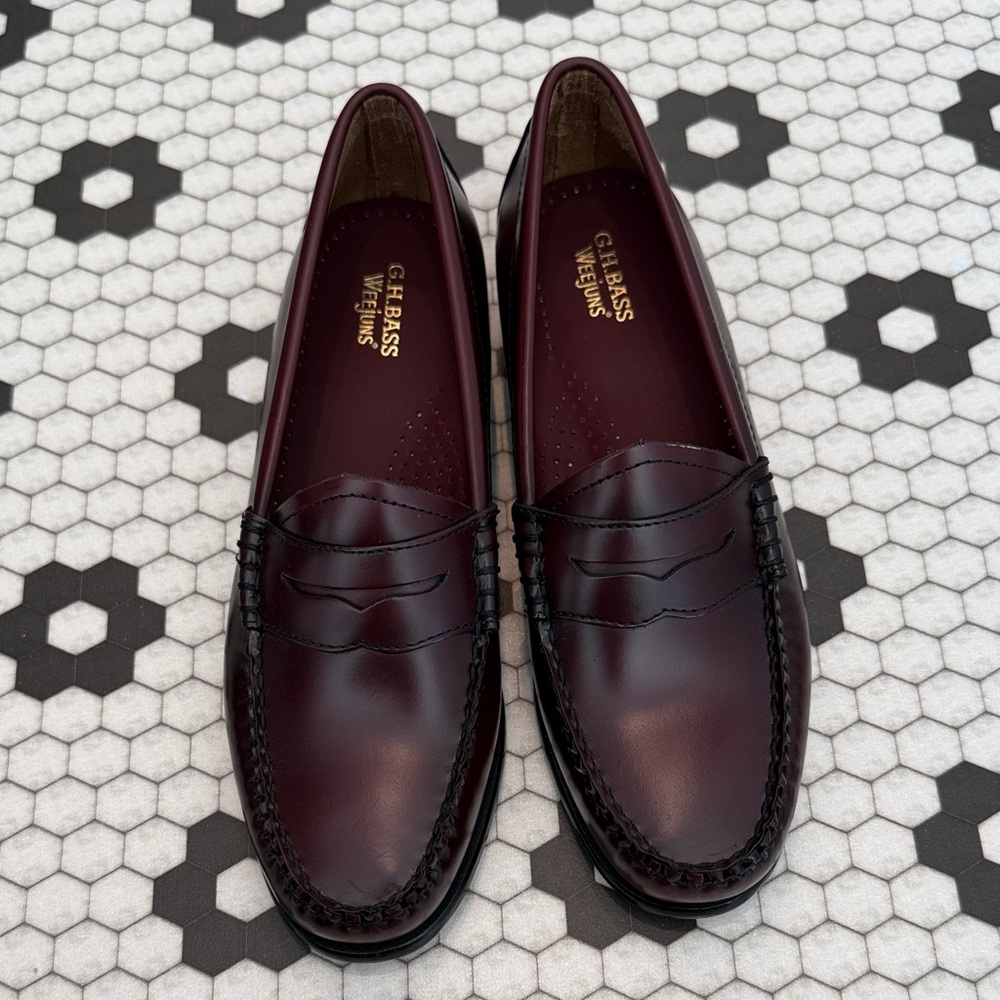 G.H. Bass & Co. Burgundy Loafers